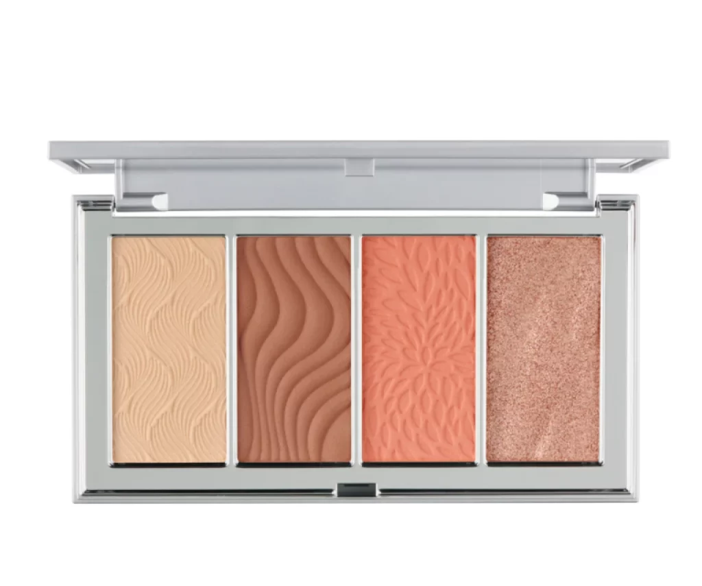 4-in-1 Skin-Perfecting Powders Face Palette all-in-one makeup palette