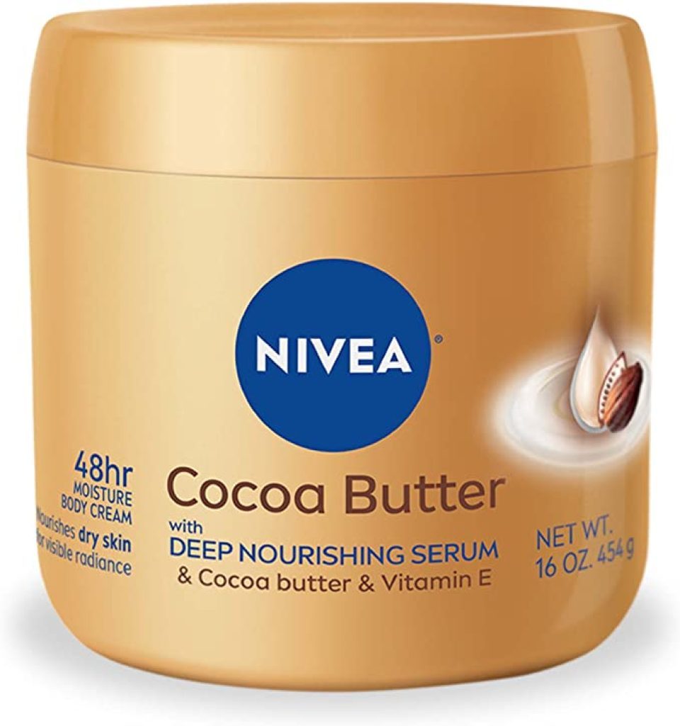 NIVEA Cocoa Butter Body Cream with Deep Nourishing Serum bum bum cream dupe